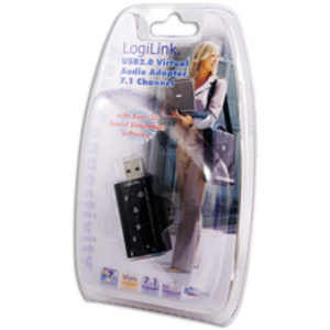 LogiLink Adaptateur audio USB 2.0, soundeffect 7.1