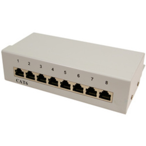 LogiLink Panneau de brassage de bureau Cat.6, blindé