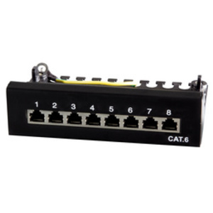 LogiLink Panneau de brassage de bureau Cat.6, blindé