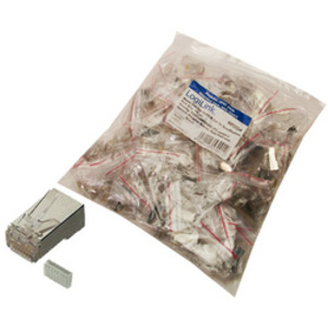 LogiLink Connecteur mâle RJ45 pour câble rond, Cat.5e,