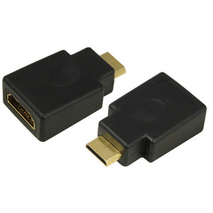 LogiLink Mini adaptateur, HDMI femelle - HDMI mâle, 19 p'les