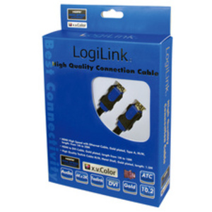LogiLink Câble HDMI High Speed, mâle - mâle, 15 m