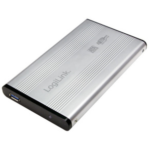 LogiLink Boîtier pour disque dur SATA 2,5', USB 3.0, argent