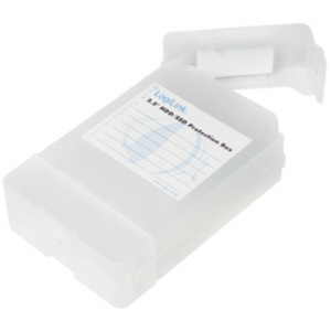 LogiLink Boîtier de protection pour disques durs 2,5', bleu