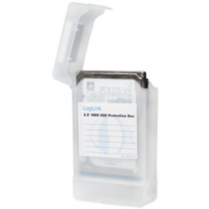 LogiLink Boîtier de protection pour disques durs 2,5', bleu