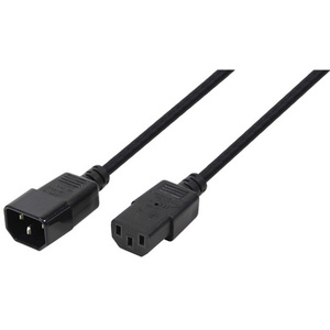 LogiLink Câble d'alimentation à 3 broches, mâle - femelle