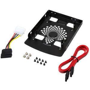 LogiLink Rack amovibles pour disques durs 2,5', double, noir