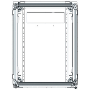 LogiLink Baie réseau 19', 22 U, gris clair (RAL7035)