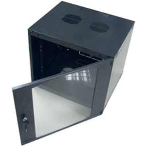 LogiLink Coffret mural 19', une pièce, 15 U, gris clair