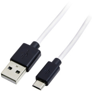 LogiLink Câble USB 2.0, USB A - micro USB B mâle, 1,8 m