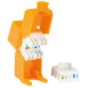 LogiLink Module keystone Cat.6A, Classe EA, non blindé