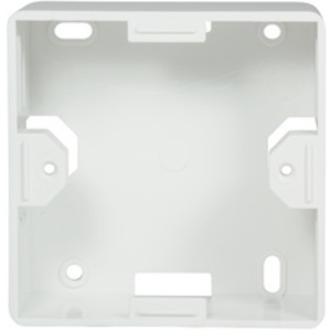 LogiLink Boîtier en saillie pour boîte encastrée, blanc pur