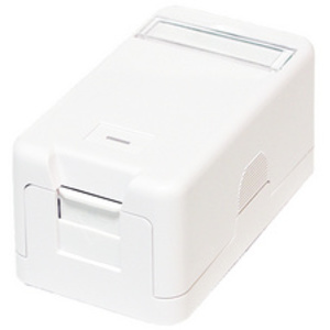 LogiLink Boîtier en saillie pour module keystone, 2 ports