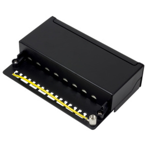 LogiLink Panneau de brassage de bureau, Cat.6A, 8 ports,