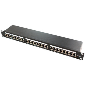 LogiLink Panneau de brassage 19' Cat.6A, 24 ports, 1 U