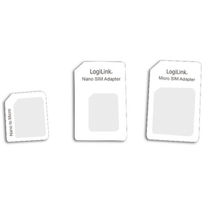 LogiLink Kit adaptateur de carte SIM nano/ micro / standard
