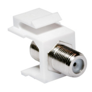 LogiLink Module keystone prise femelle F, blanc