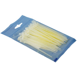 LogiLink Attache-câbles, 500 x 4,4 mm, nylon, blanc