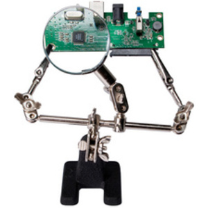 LogiLink Support de montage 'troisième main', avec loupe