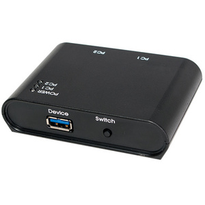 LogiLink Switch de partage USB 3.0, 2 PC sur un port USB