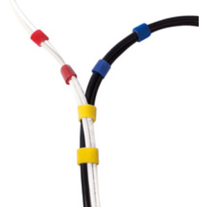 LogiLink Ruban auto-agrippant, 16 mm x 4 m, noir