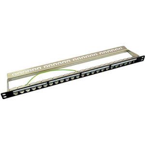 LogiLink panneau de brassage modulaire.6A, 24 ports, gris