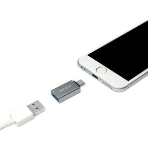 LogiLink Adaptateur USB, USB-C mâle - USB-A 3.0 femelle