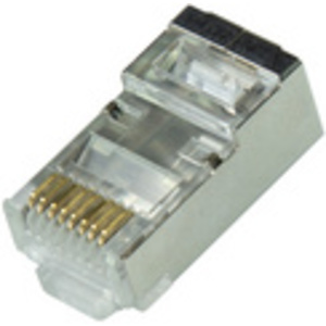 LogiLink Connecteur modulaire RJ45 Cat.6A, blindé, argent