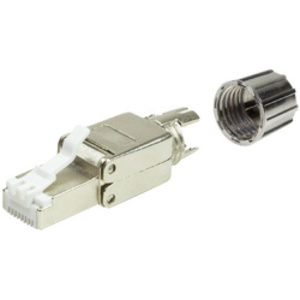 LogiLink Connecteur RJ45 mâle, montage sans outil, Cat.8.1