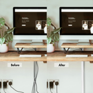 LogiLink Gaine pour câble avec fermeture zip, 1,0 m, gris