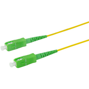 LogiLink Câble patch à fibre optique, 2x SC-Simplex, jaune