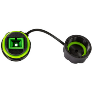 LogiLink Coupleur fibre optique avec bouchon de protection