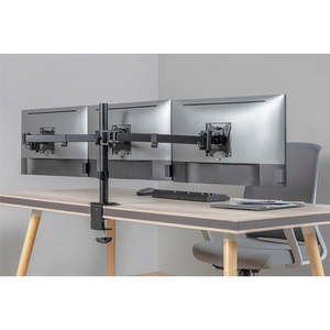 LogiLink Support triple écran, longueur bras: 658 mm, noir