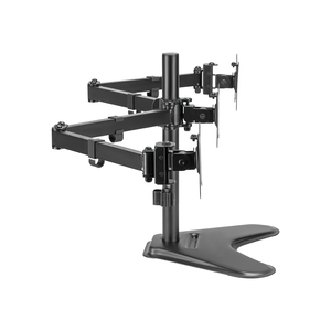LogiLink Support triple écran avec socle, noir,