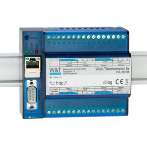 W&T Capteur de mesure PT100 pour thermographe Web, câble de