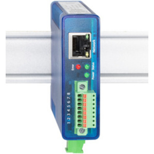 W&T Web-IO 4.0 analogique 0-10V, PoE, IP20, bleu