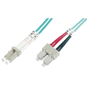 DIGITUS Câble patch à fibres optiques,OM3, LC mâle - SC mâle