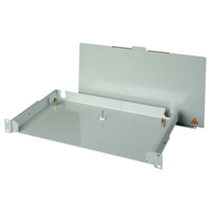 Telegärtner plaque frontale à fibres optiques 19', pour 24