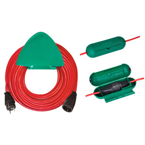 brennenstuhl Rallonge électrique, plastique, rouge, 40 m