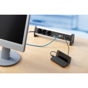 BACHMANN câble d'alimentation suisse GST 18/3, 3,0 m, noir