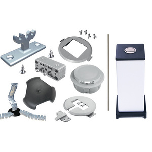 BACHMANN Adaptateur de montage Easy-Desk-2B, couleur: argent