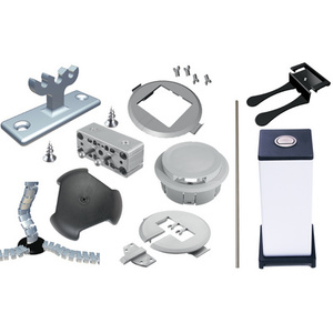 BACHMANN Adaptateur sortie de sol Easy-Clip-L, noir