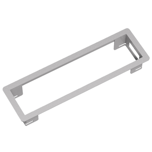 BACHMANN Cadres 1 x VGA+fiche jack BCM, noir