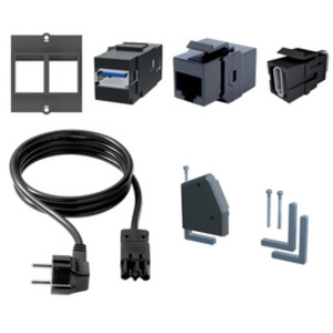 BACHMANN multiprise 'DESK 1', 4 prises