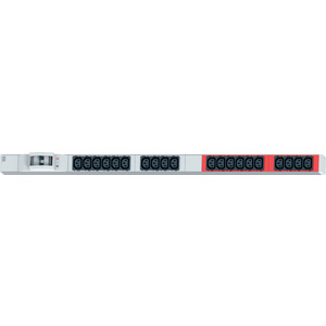 BACHMANN Bloc multiprise IP, 1 U, 20 prises, PDU Level