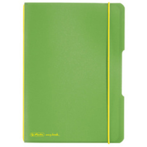 herlitz Carnet de notes my.book flex, A5, PP, noir