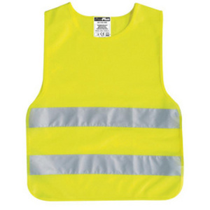 IWH Gilet de sécurité pour enfants, DIN EN 17353, jaune