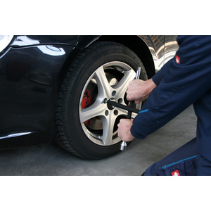 IWH Clé en croix pour véhicule, revêtement en caoutchouc