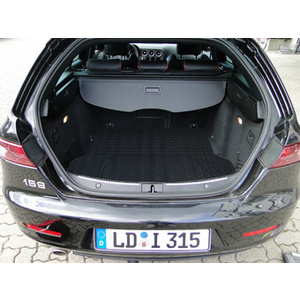 cartrend Tapis de coffre pour voiture, noir, découpable