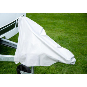 cartrend Housse pour timon, en plastique, gris